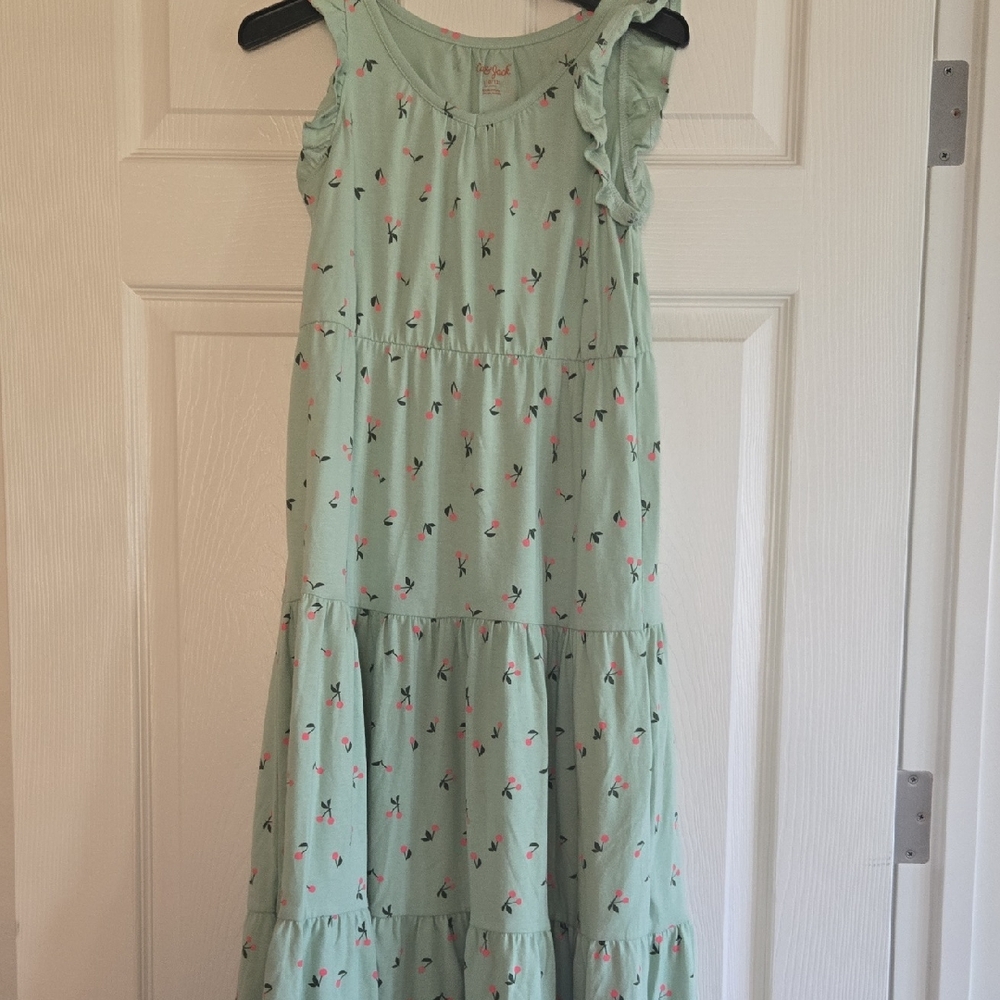 Cat & Jack Mint Green Floral Dress